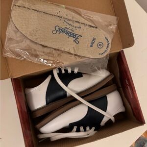 Footmates Kids Navy Blue Saddle Oxfords